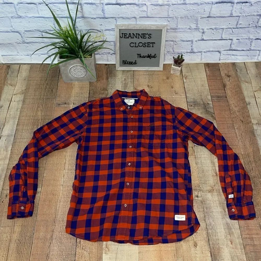 Scotch and soda long sleeve button down shirt